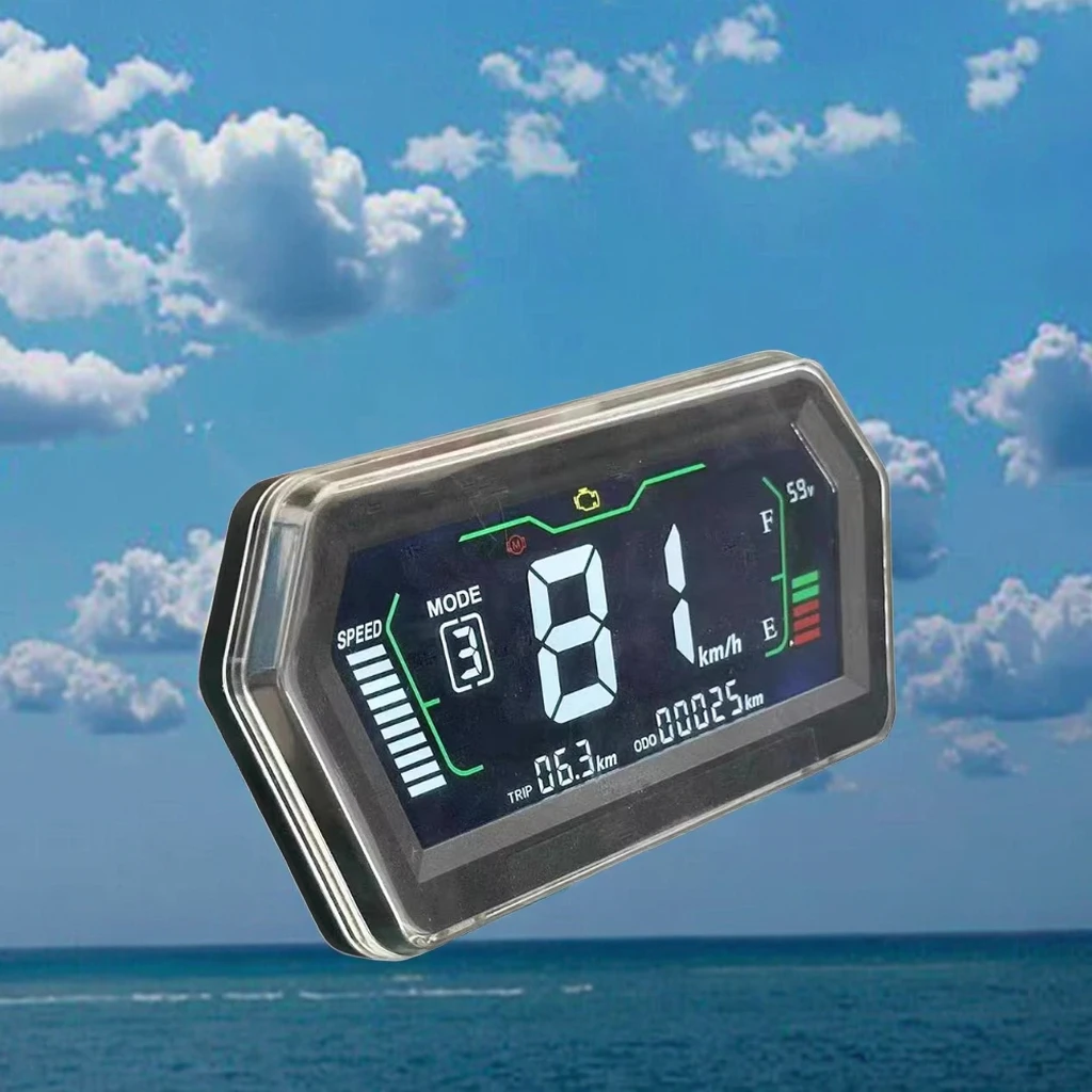 

Лидер продаж DKYS 72 В 96 В спидометр ЖК-контроллер Регулируемый CAN-связь Однопроводной электрический скутер Инструмент