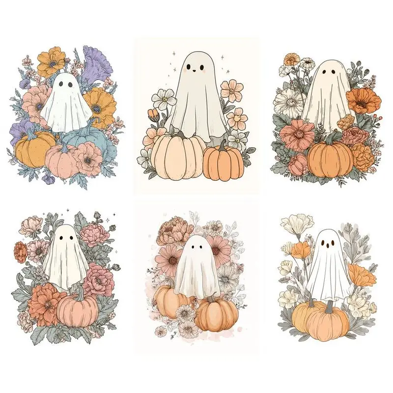 

CHENISTORY Diamond Painting Halloween ghost Diamond Mosaic Cross Stitch Diamond Embroidery Sale Picture Rhinestones