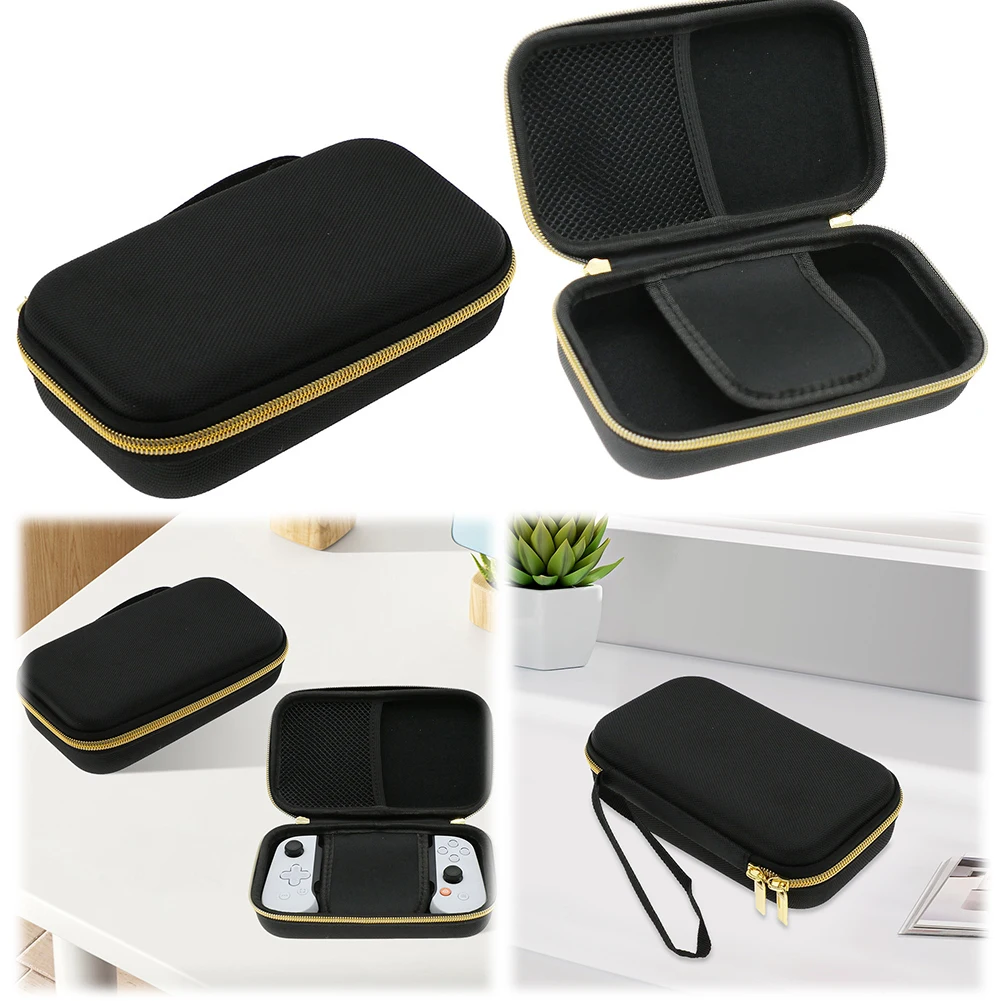 Hard Carrying Case Anti-Scratch Portable Storage Bag with Mesh Pocket Hard Shell Case for Backbone One Mobile Gaming Controller