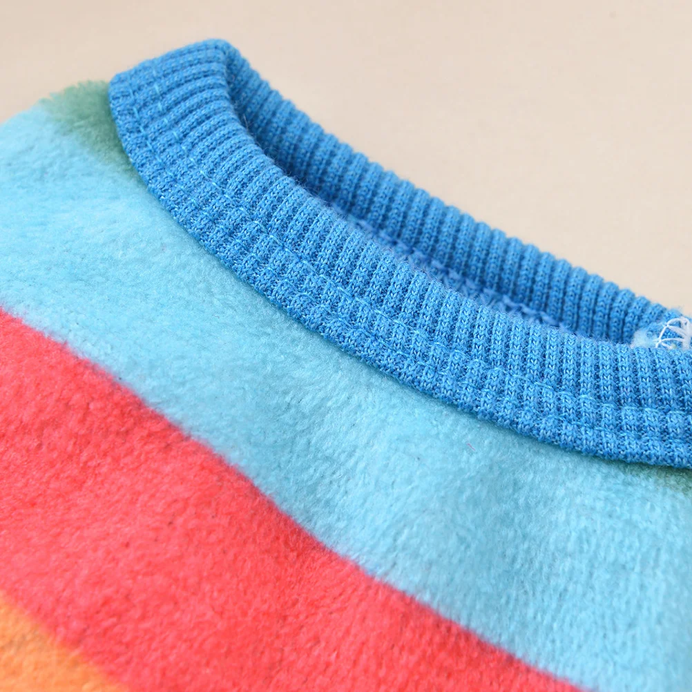 

Cartoon Autumn Winter Dog Clothes Puppy Vest Warm Flannel Small Dogs Chihuahua French Outfit Pet T Shirt Size M Caterpillar