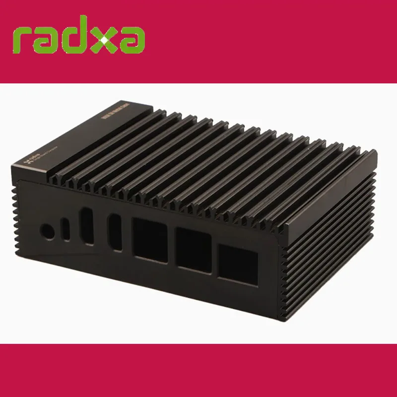 

Официальный металлический корпус ROCK 5B, эффективное рассеивание тепла, простая установка