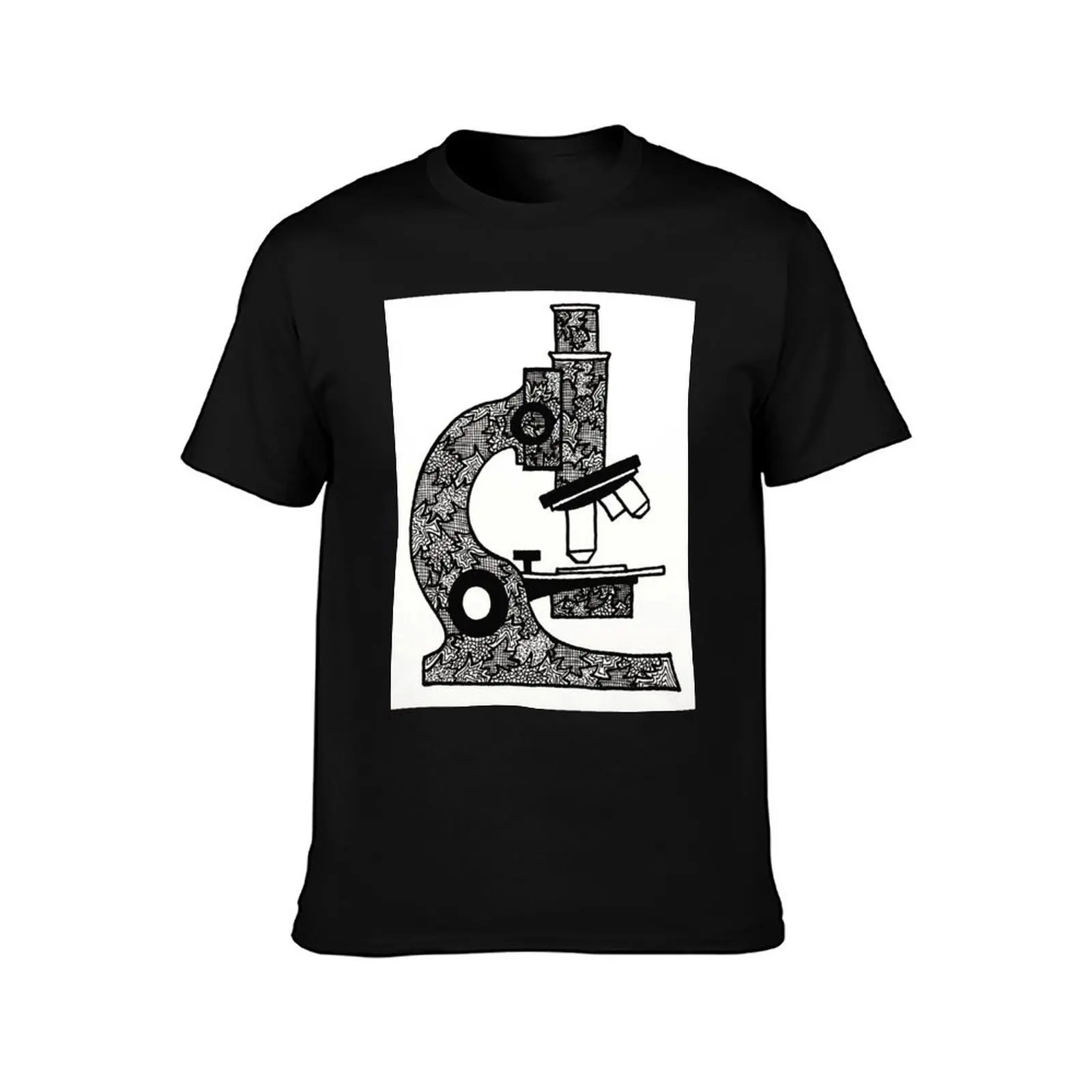Microscope T-Shirt man t shirts for men casual T-Shirt