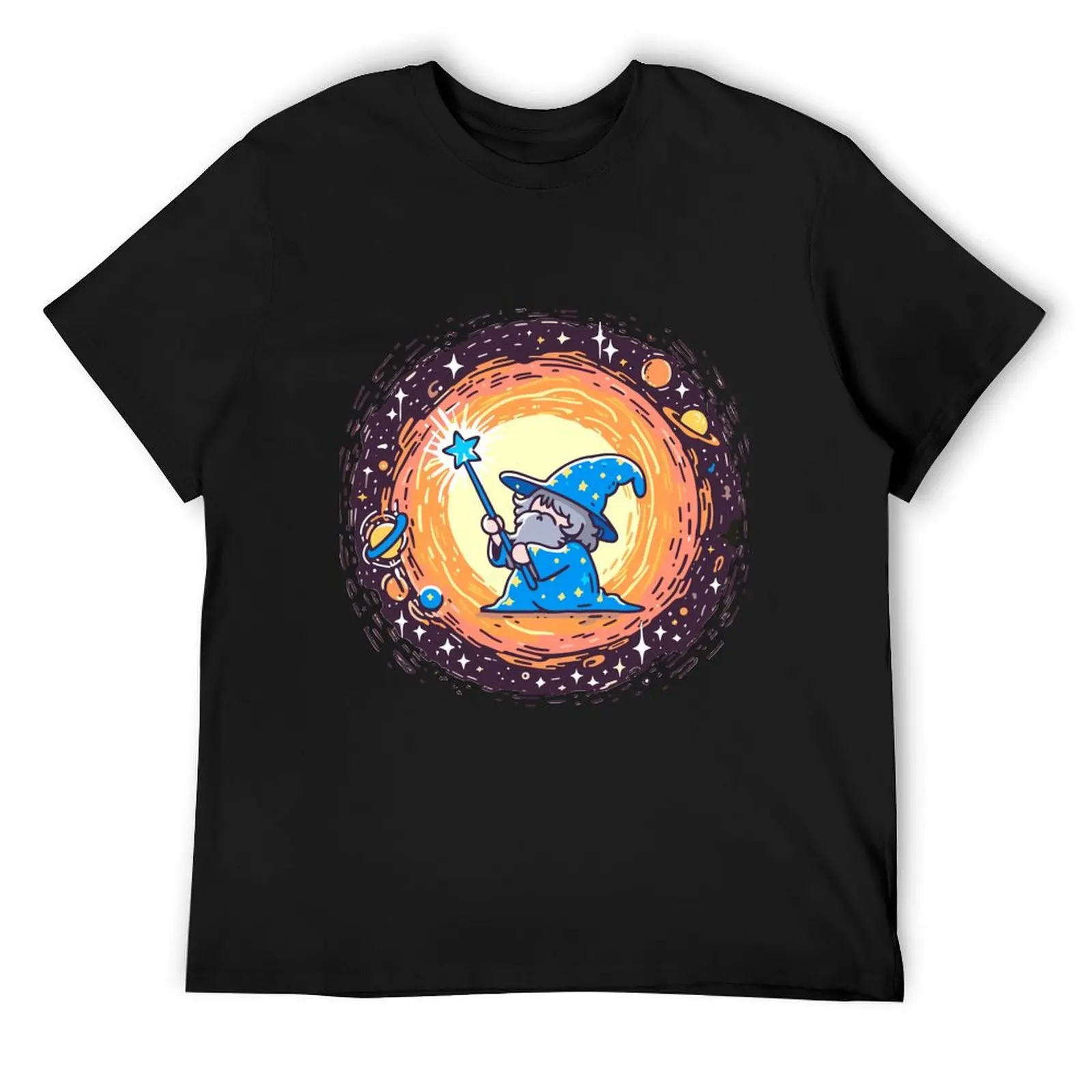 Galactic Gateway: Doodle of a Wizard's Portal T-Shirt tees sublime blacks designer t shirt men