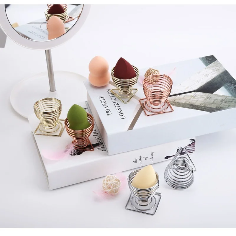3/1 Stuks Make-Up Spons Houders Cosmetische Bladerdeeg Display Stand Kalebas Vorm Spons Ei Drogen Houder Beugel Make Up Bladerdeeg ondersteuning