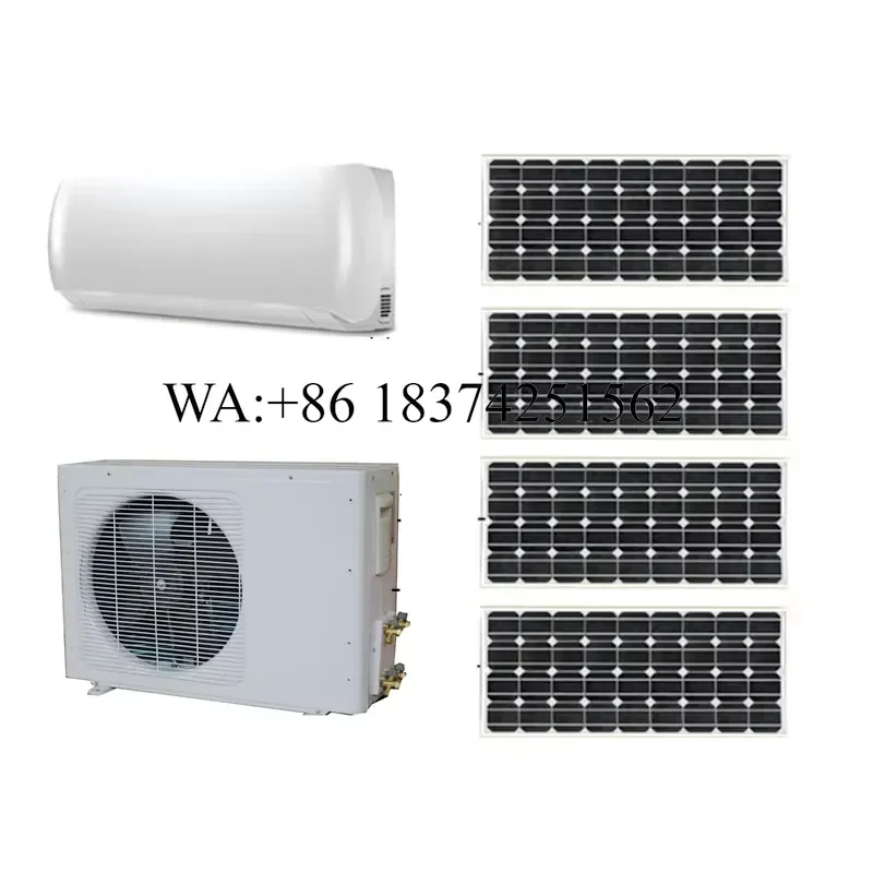 Wmwmnu for 4USUNNY 9000BTU AC DC Solar Air Conditioner Variable Frequency Room Cooler for Home Cooling Factory Direct