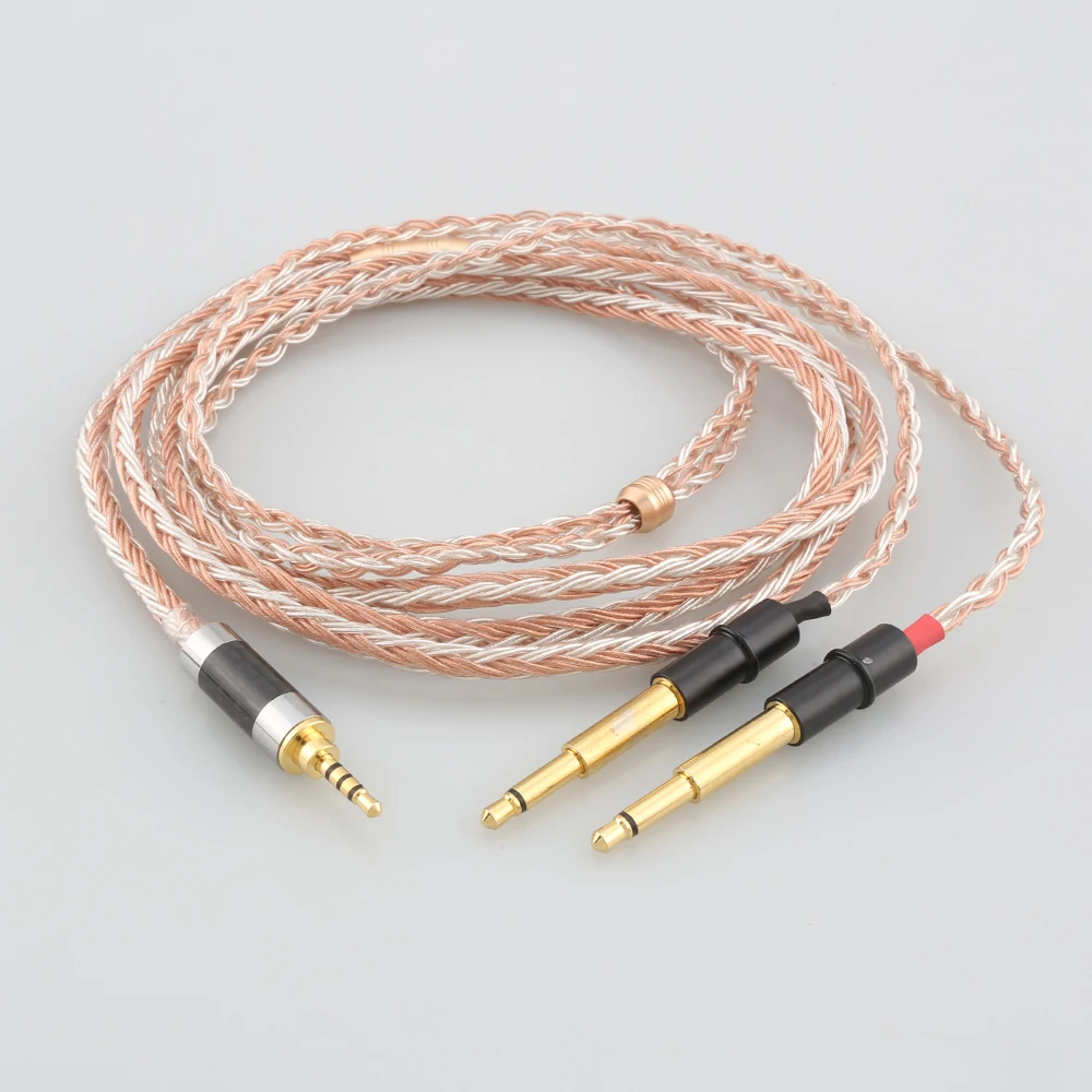 

Audiocrast 16 Core OCC Silver Plated Mixed Earphone Cable For Meze 99 Classics NEO NOIR Headset Headphone