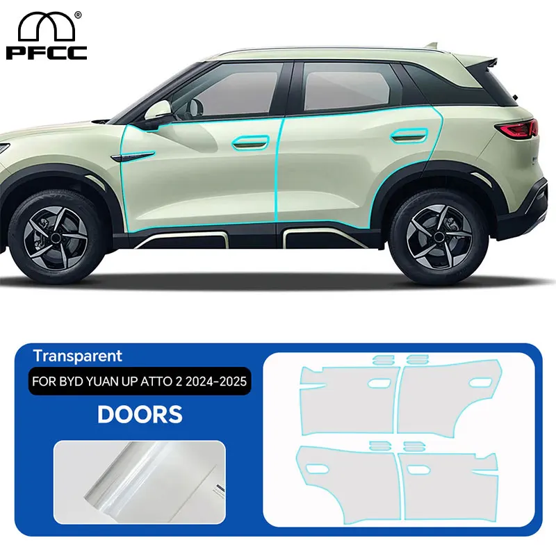 

Car Paint Protection Film Self-Healing PPF Body Sticker Anti-Scratch Resistant Transparent Styling For BYDYUAN UP ATTO 2 2025