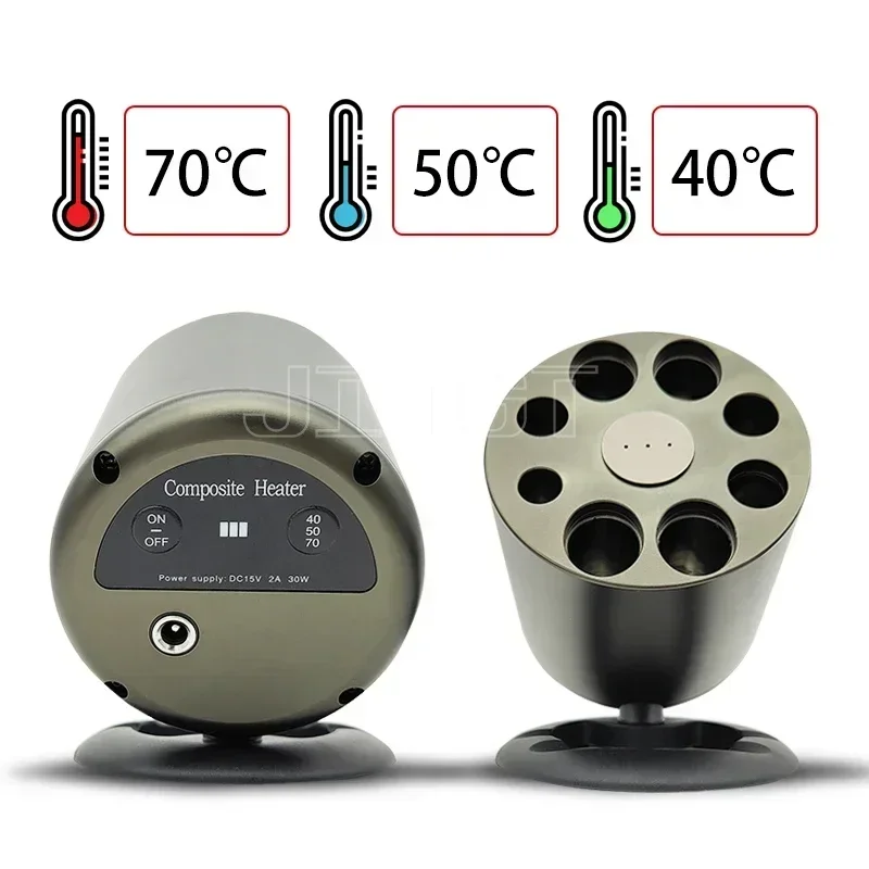 Instrument Smart Composite Resin Heater Dental Surgery, Adjustable Temperature Range of 40/50/70°C, Precise Temperature Control