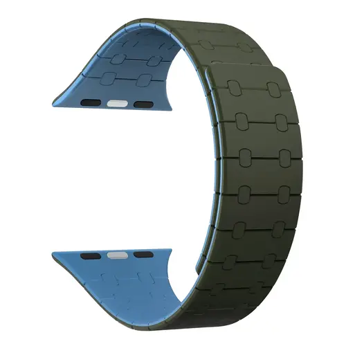 Magnetic Silicone Band for Apple Watch Ultra 3 2 49mm 44mm  46mm 42mm 40 41mm 45mm Strap Bracelet IWatch Series 11 10 9 8 7 6 SE - Image 10