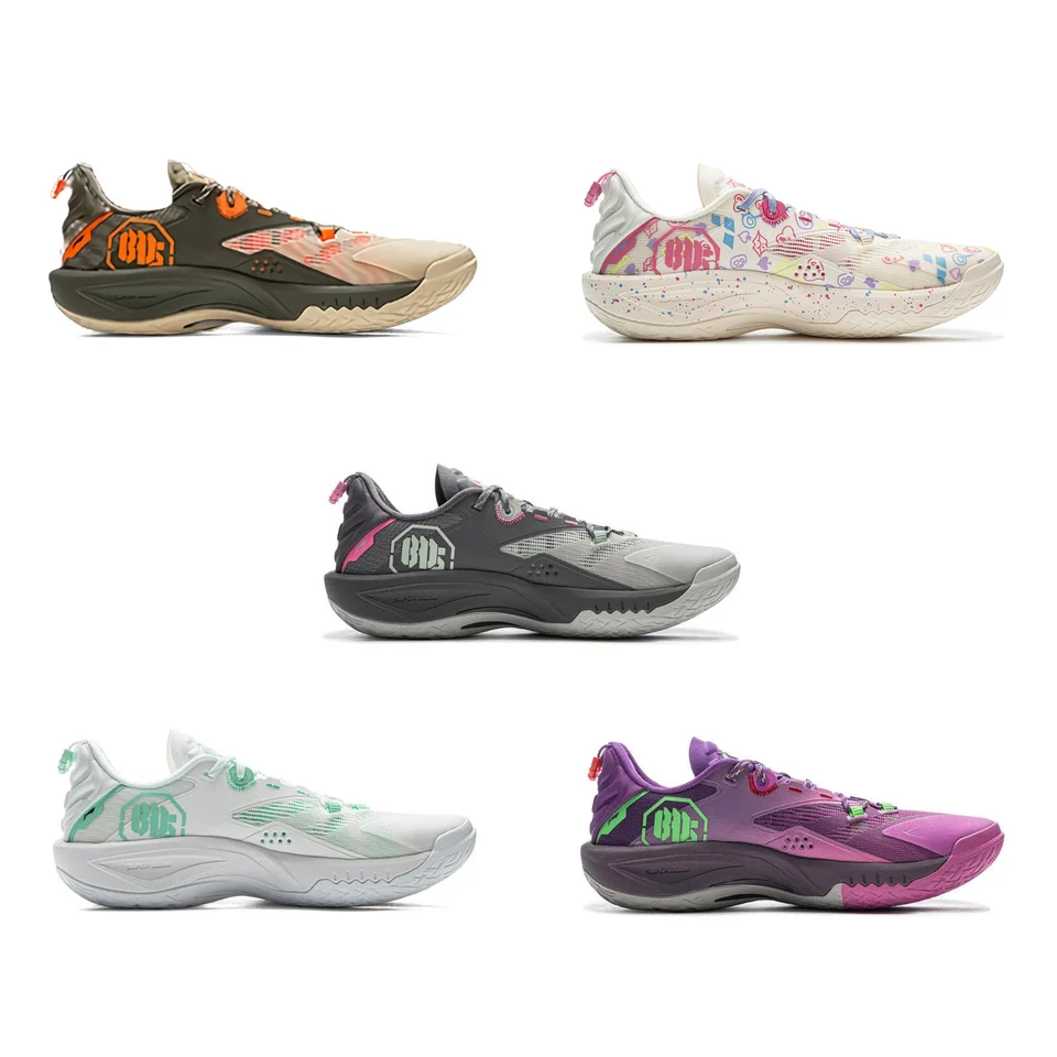 Li-Ning Men's BADFIVE SNIPER I SUPER On Door Basketball Shoes BOOM