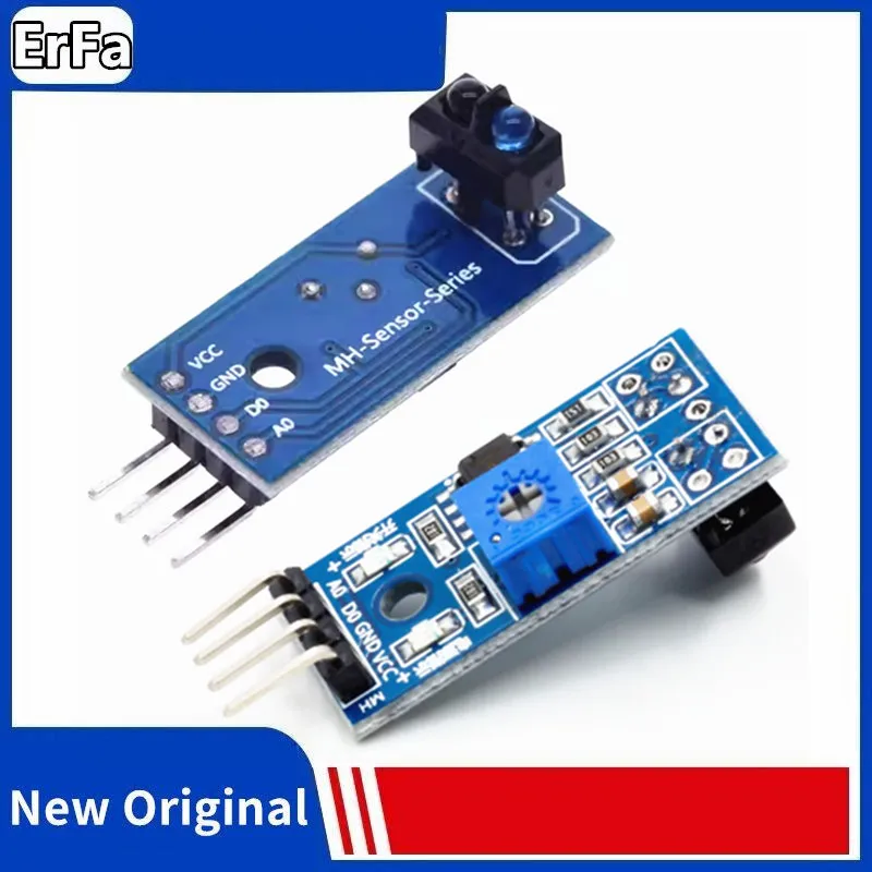 1 PCS TCRT5000 Infrared Reflective IR Photoelectric Switch Sensor Board Barrier Line Track Sensor Module 3.3V to 5V For Arduino