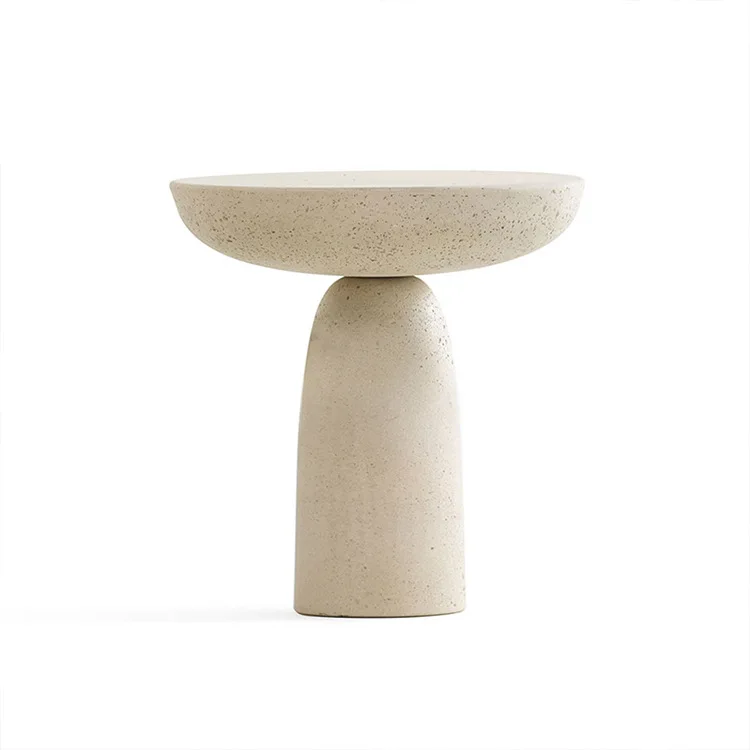 

Nordic modern wabi-sabi style, light luxury, natural stone coffee table