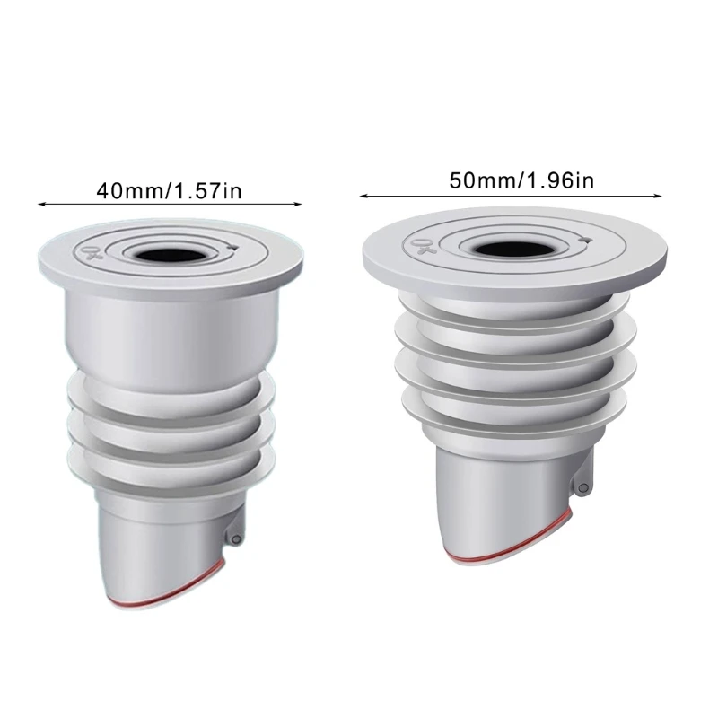 2 قطعة حلقات مانعة للتسرب لتصريف الأرض غسالة المقابس يغطي أنابيب الصرف الصحي رائحة برهان غطاء عازل ترقيات لانسداد الرائحة