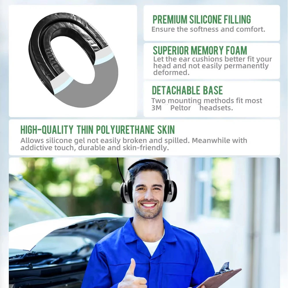 Тактическая гарнитура, гелевые наушники для 3M Peltor Sport, тактическая гарнитура для защиты органов слуха, гарнитура для охоты и стрельбы