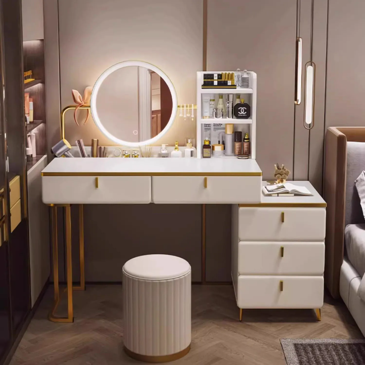 

Stool Mirror Led Dressing Table Cheap Girls Bedroom White Dressing Table Drawer Makeup Tocadores De Maquillaje Furniture Sets