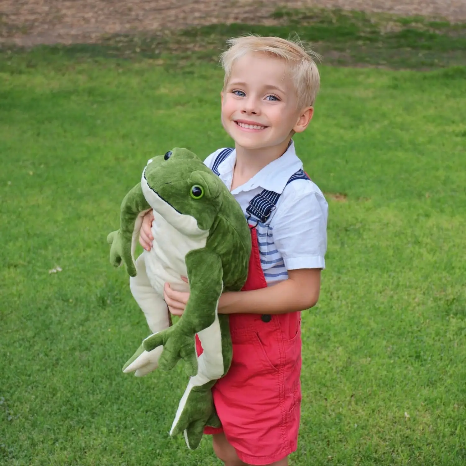 11-22 Inch Giant Frog Stuffed Animal Soft Plush Toy - Huggable Jumbo Froggy for Kids And Collectors
