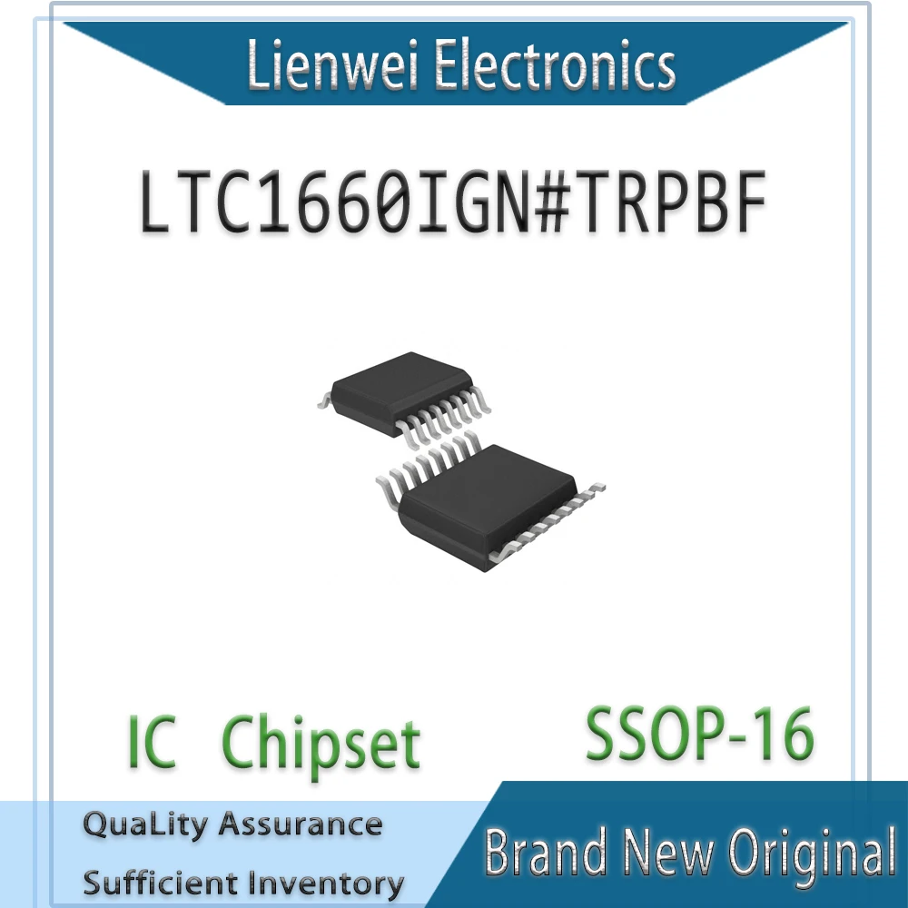100% New Original 1660I LTC1660IGN#TRPBF LTC1660IGN LTC1660I IC Chipset SSOP-16