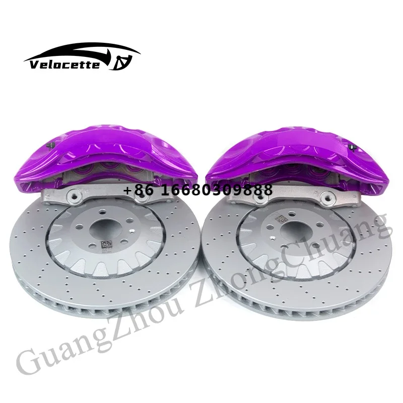 

9N 380-400mm brake discs car accessories spare parts 19-20inch 6-pot brake caliper for golf 7 body kit ford focus rs uaz clio 2