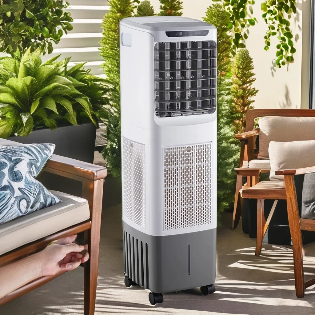 

13L Portable Evaporative Air Cooler for Outdoor Electric New Condition for Household and Garage Use