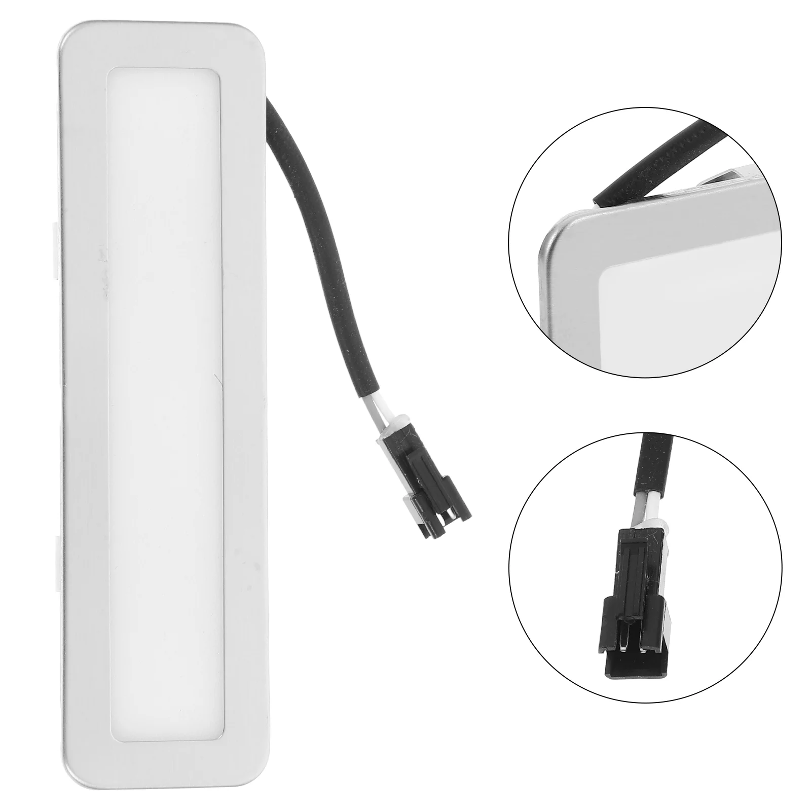 

Rectangle High Brightness Led Cold Light Bulb For Hood Waterproof Durable Abs Iron Frosted Glass Replacement Range Hood