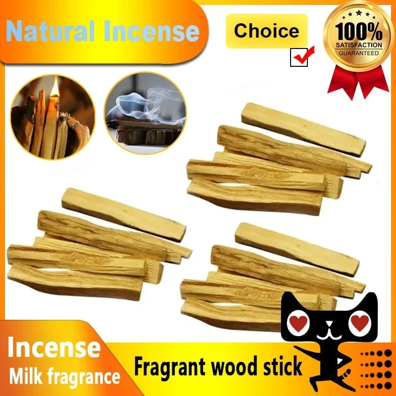 

1-10pcs Original Palo Santo Holy Wood Sticks Burning releases a unique aroma for palo santo original