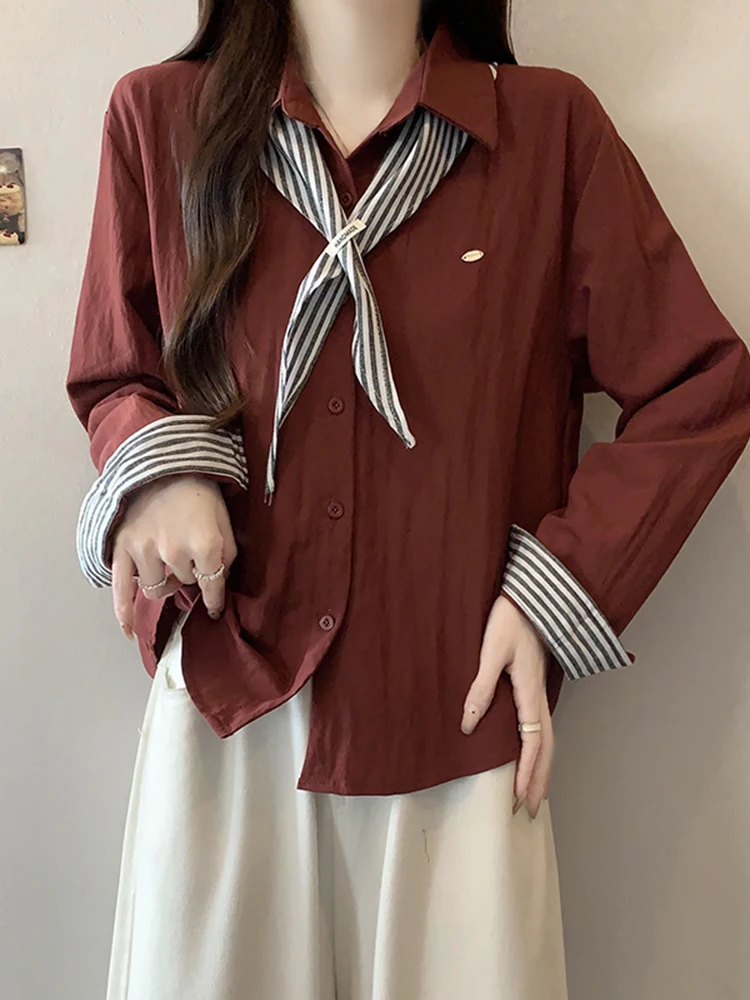 Casual gestreepte Sve patchwork irt dames lange Sve afslankende irt herfst Faion Ci walk open vest normale lengte