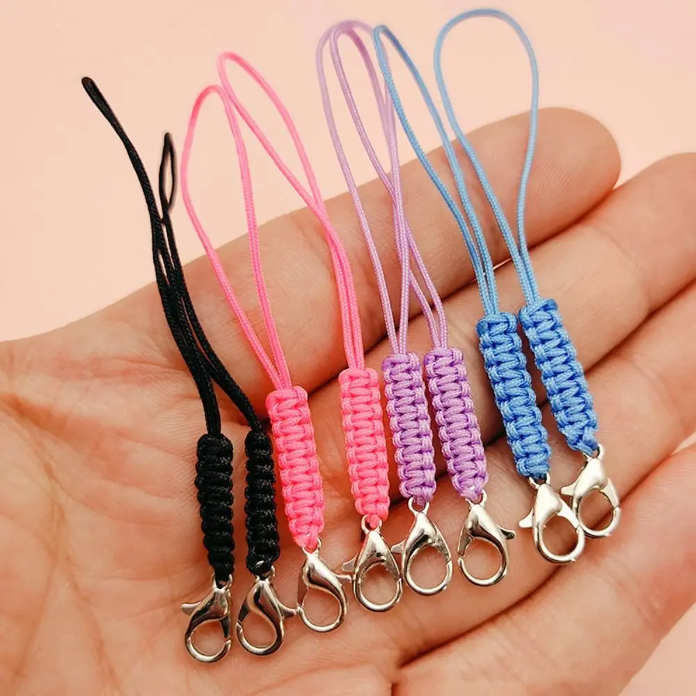 Anti Lost Mobile Phone Chain Keychain Wrist Rope Phone Hanging Strap Simple Key Ring Mobile Phone Lanyard Jewelry Gift