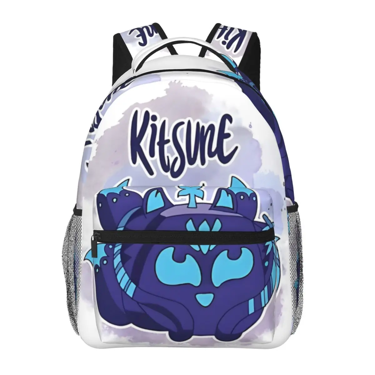 

Kitsune - Blox Fruits Backpack Student Schoolbag for Men Women Laptop Canvas Bags 16in