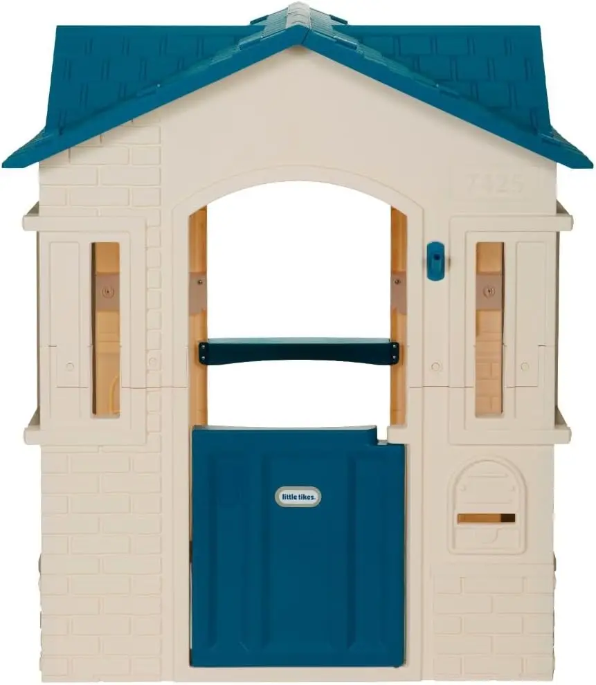 Cape Cottage Playhouse - Blue Large，Our indoor playground for toddlers are water