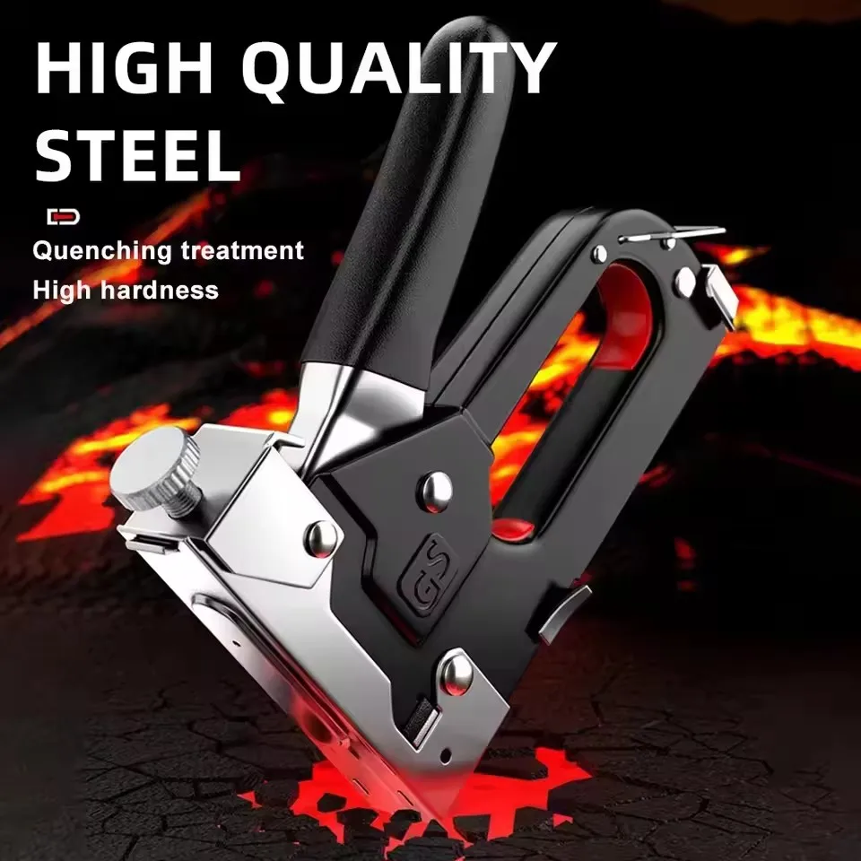 Manual Nailing Gun Light duty Home Use Code Nailing Gun Air Nail Woodworking Special Direct Staple Book Carpentry Tools U/T/N
