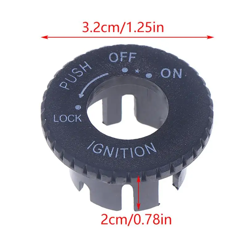 غطاء ABS أسود بقفل الإشعال للسكوتر لدراجة نارية JOG 50 2JA 3KJ 3YK 4YP 5BM، ملحقات تزيين أنيقة للدراجة