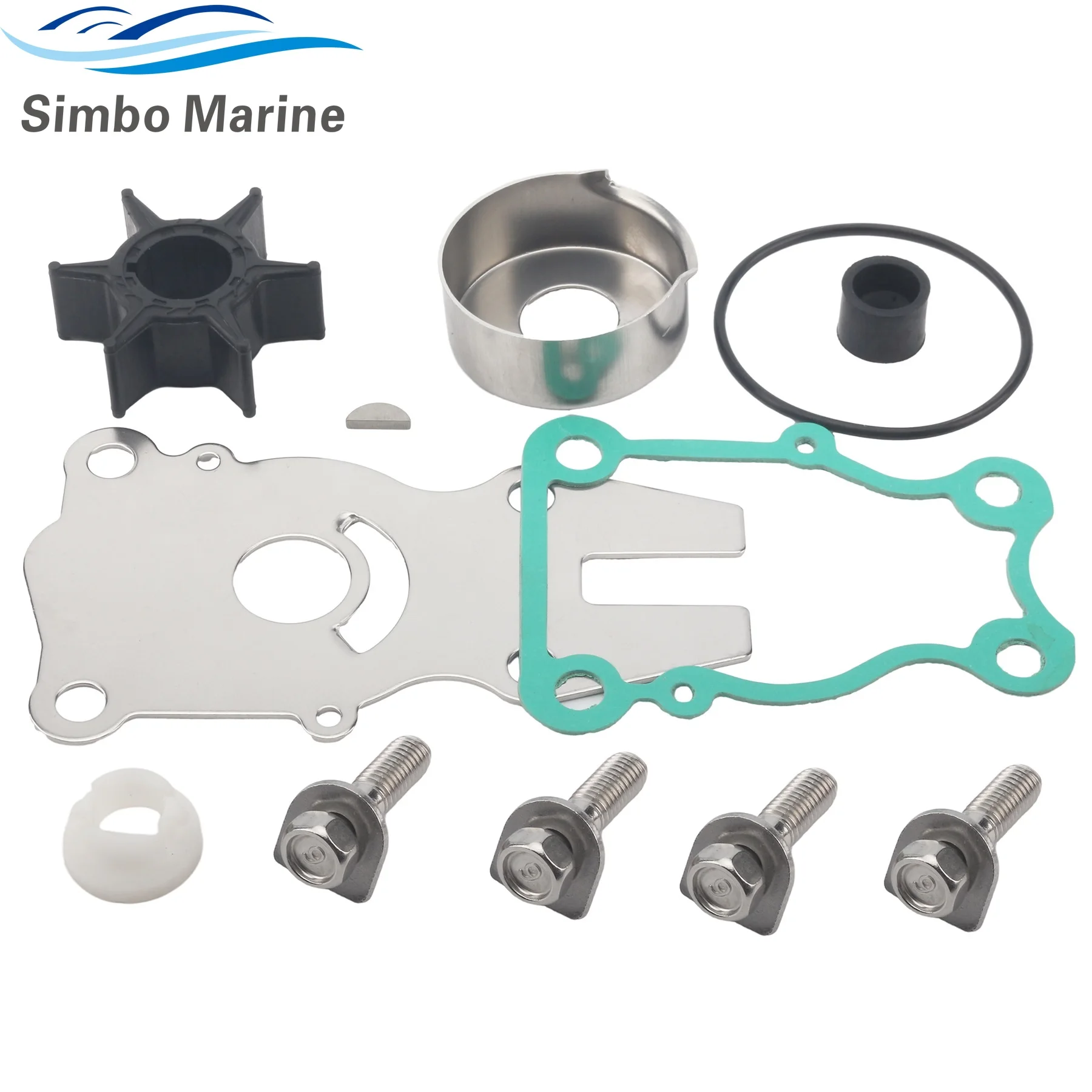 

Ремкомплект крыльчатки водяного насоса для 2-тактных подвесных двигателей Yamaha 40 50 60HP F40 F50 F60 40 50HP C40 C50