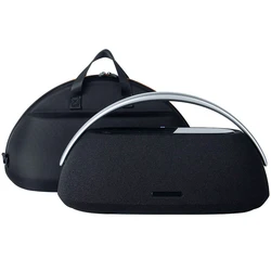 Hard EVA Travel Case for Harman Kardon GO+PLAY3 Speaker with Adjustable Shoulder Strap - Protective Carrying Storage Bag