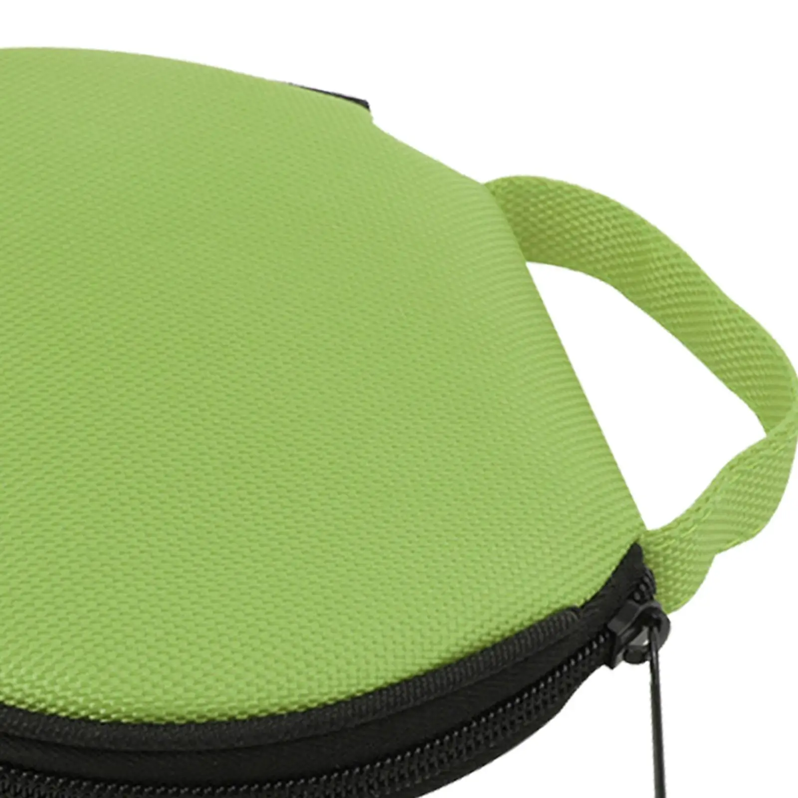Zippered Round Compact CD DVD Storage Organizer Waterproof Anti Wear for Cabinet Home and Music Disc Travel