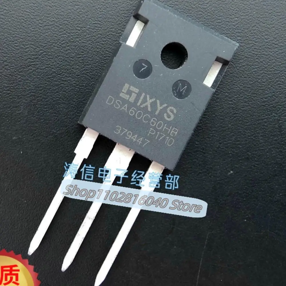 10PCS/Lot DSA60C60HB    TO-247 60V 60A  In Stock Fast Shipping