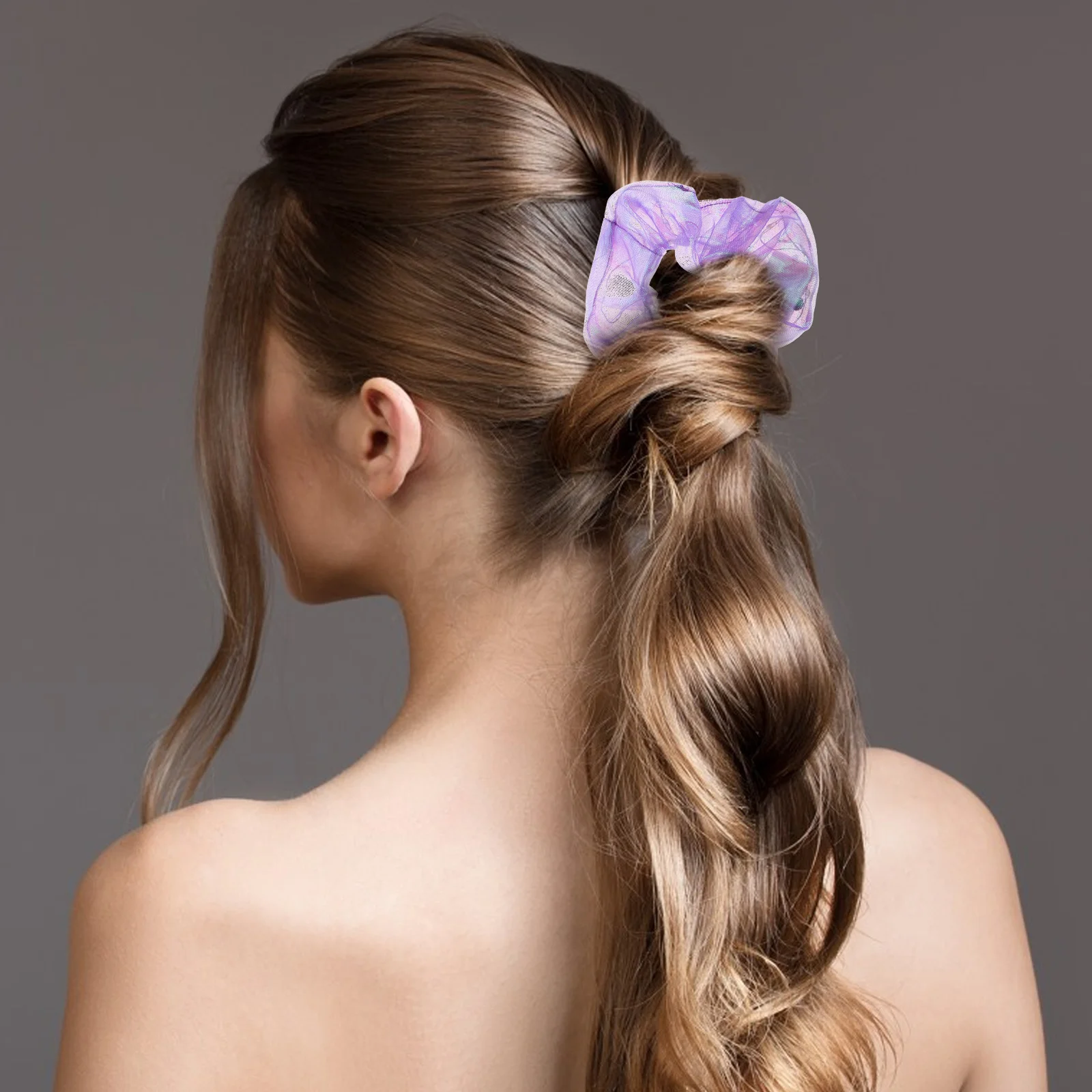 Chouchous lumineux colorés, 5 pièces, bandes de cheveux qui brillent dans l'obscurité pour filles et femmes, fêtes d'halloween au néon, chouchous lumineux Rave