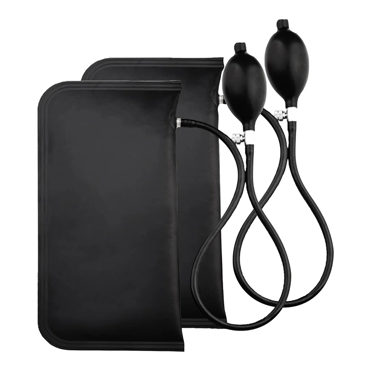 EULM Air Wedge Pump Professional Leveling Kit & Alignment Tool Inflatable Shim Bag, 440 LB Rating, 19.7Inch Long Hose, 2 Pack