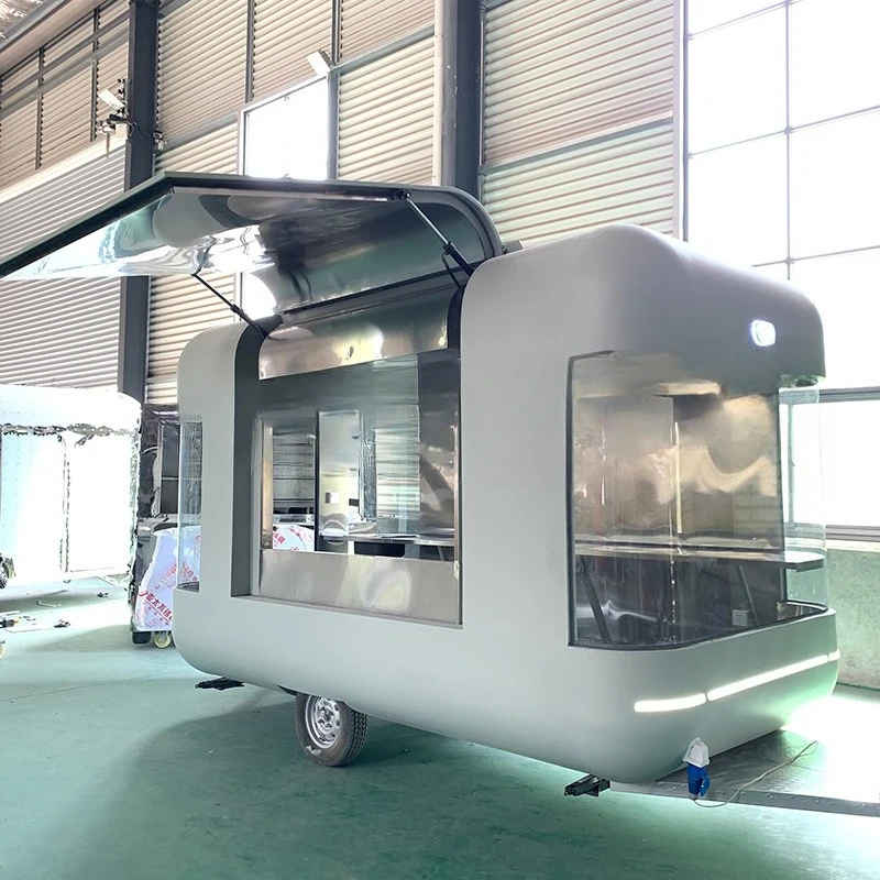 Trailer RV Camp Camping Snack Truck