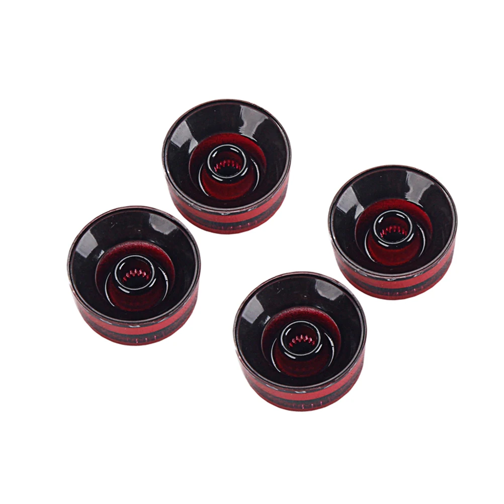 4Pcs GD17A Guitar Bass LP Electric Guitar Volume Tone Knob Top Hat Straight Guitar Speed Control Knob Acrylic Guitar Accessories