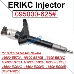 16600-EB70A Common Rail Injector 095000-6250 For Nissan YD25 Navara D22 D40 & Pathfinder R50 2006 UP 2.5L YD25DDTI 16600-EB70B