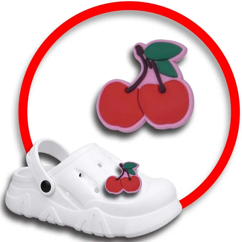 1pcs Pins for Crocs Charms Shoes Accessories Cake Doughnut Decoration Jeans Women Sandals Buckle Kids Favors Men Badges