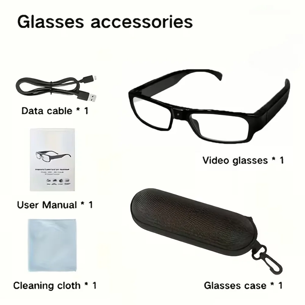 AliExpress DIXSG Camera Glasses Sports Action 1080P HD Video Recording Photos Taking for Cycling Outdoor Activities Action Glasses Camera