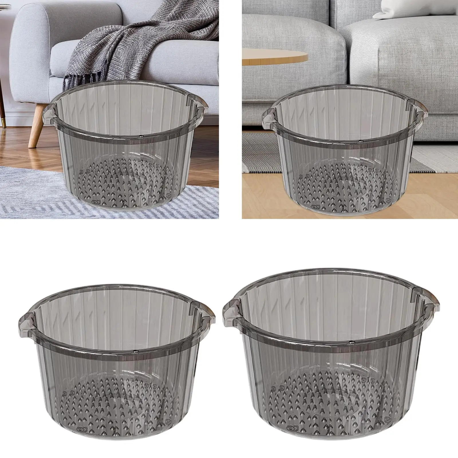 Banho de pés SPA Banheira Foot Soaker Balde portátil para acampamento Limpeza doméstica