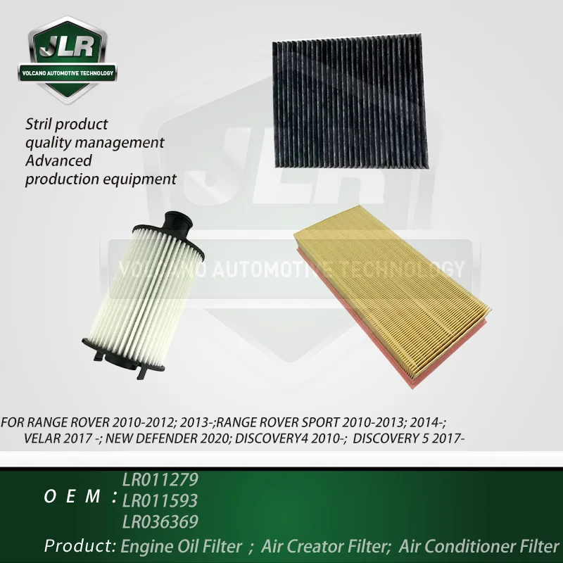 High cost performance  Oil Air Creator Air Conditioner Filter For Range Rover Sport  Discovery4 5 OEM:LR011279 LR011593 LR036369