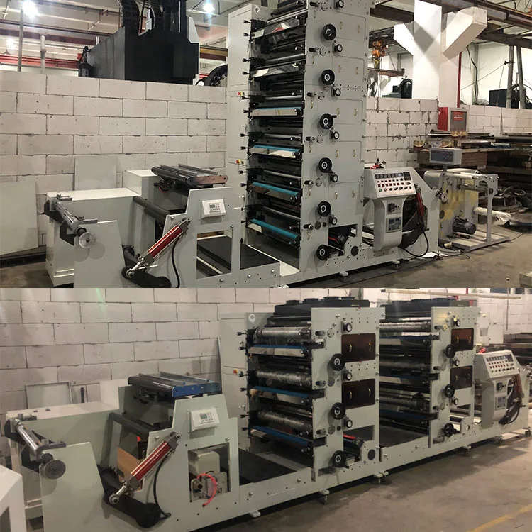 Yugong Lowest Price Flexo Printing Plates Flexo Graphic Printing Machine