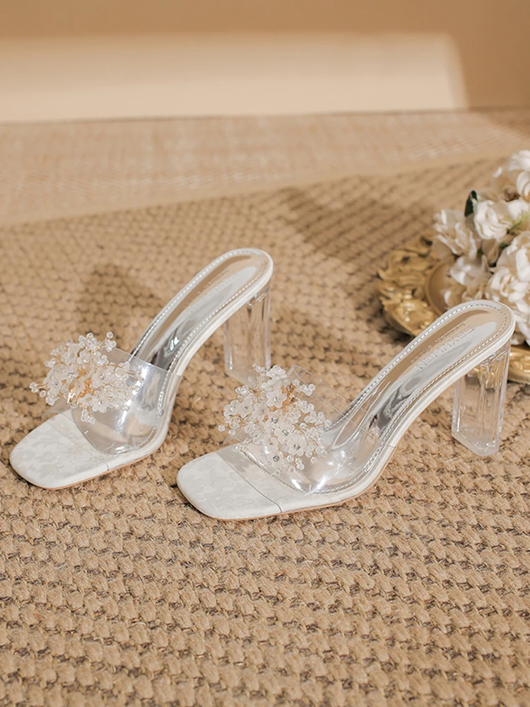 sandales-d'ete-tendance-a-talon-haut-en-perles-et-cristaux-transparents-pour-femme-a-bout-carre-a-talon-bas-a-enfiler