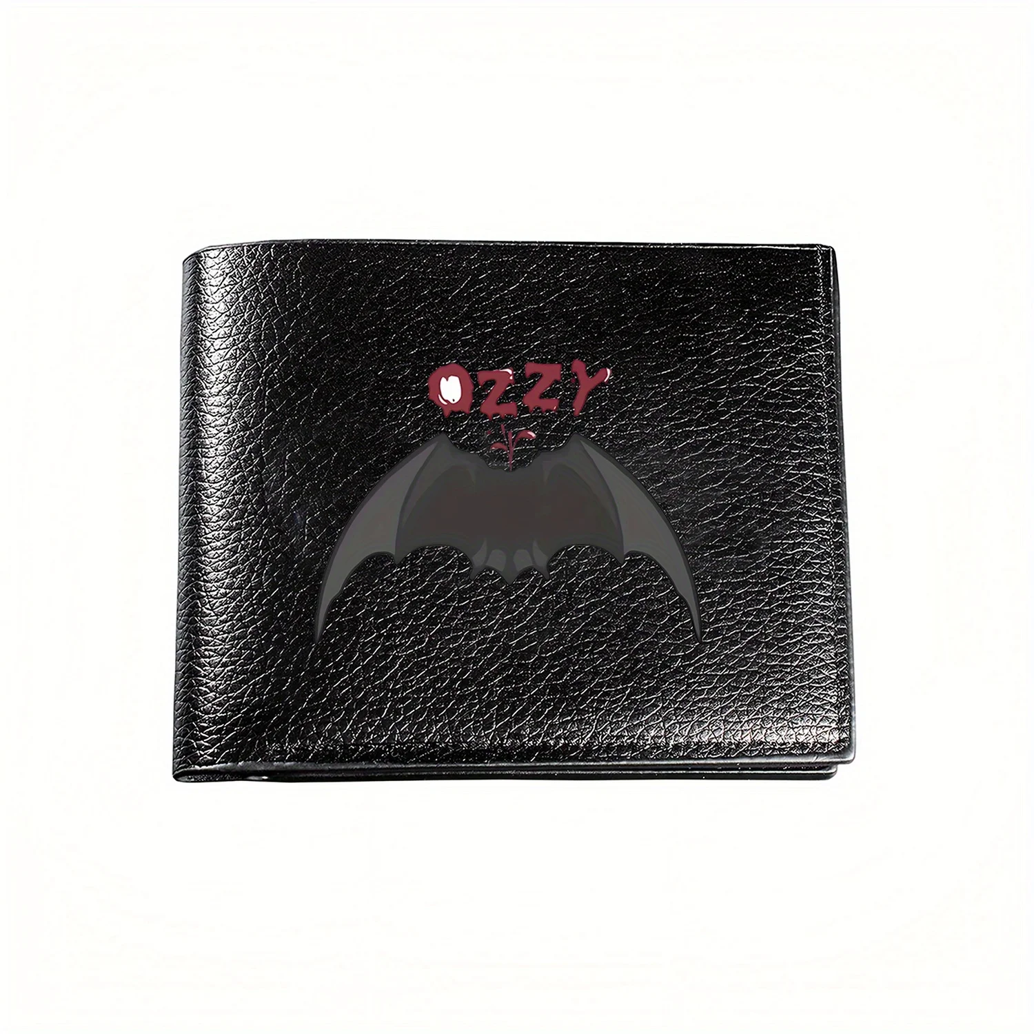 

Ozzy Osbourne Bat Wings Logo Стильный мужской кошелек Деловой повседневный элегантный простой практичный качественный кошелек Стильный принт Graphi