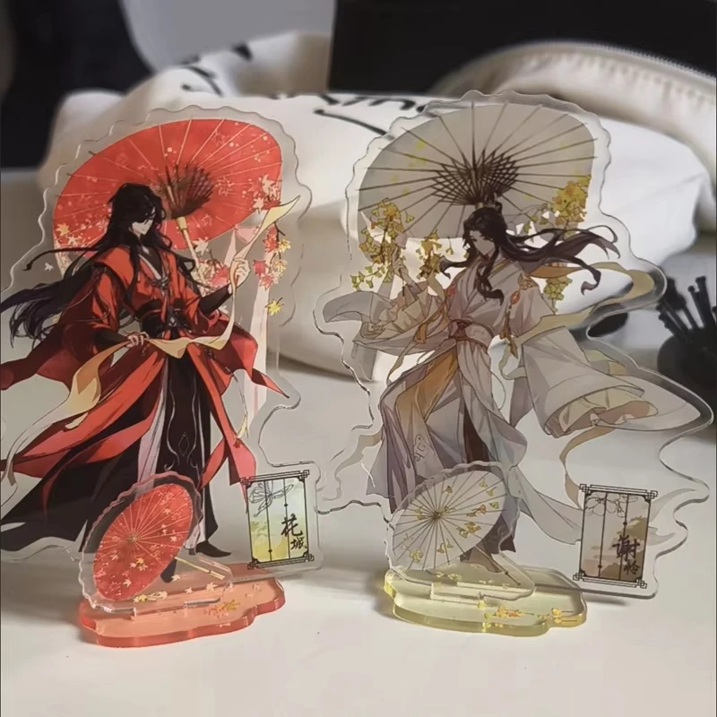 Anime Character Heaven Official’s Blessing Acrylic Stand Tian Guan Ci Fu Xie Lian Hua Cheng Figure Accessories Desktop Ornament view 4