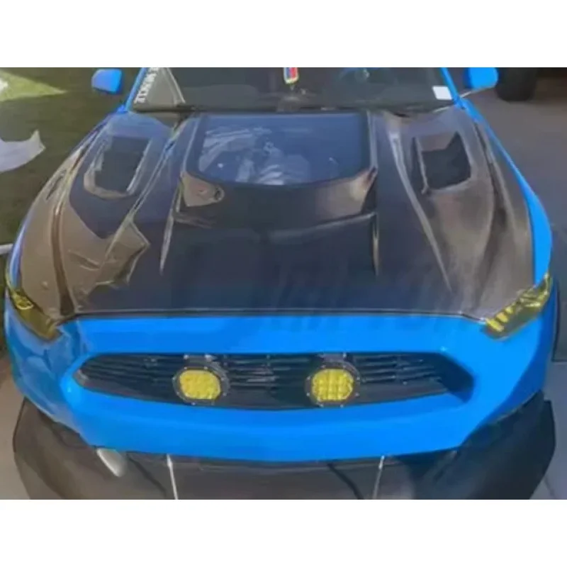 

Customized GT Style Carbon Fiber Hood With Transparent Window 2015-2024 Models