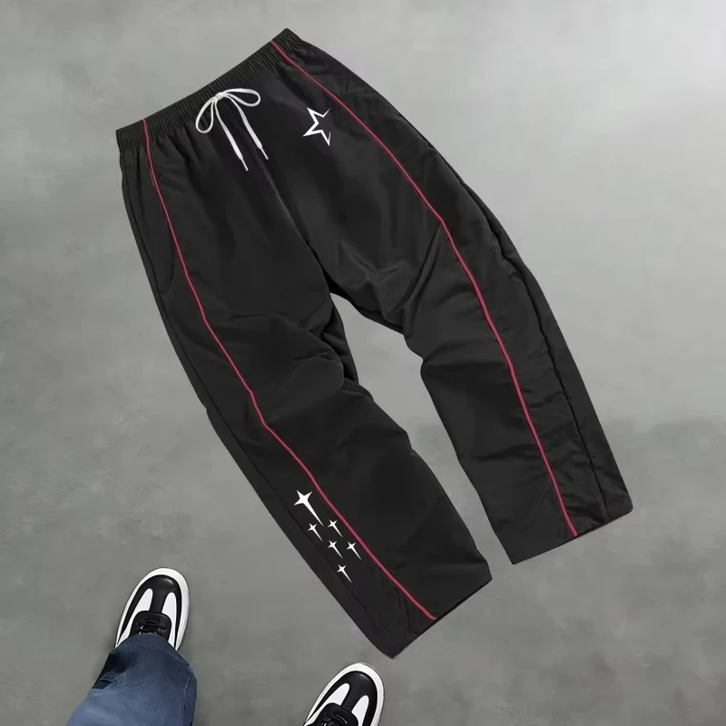2026 Topseller Herren Sternenmuster Freizeithose Frühling und Sommer Fitness-Trainingshose Geeignet für Alltägliche Trendige Outfits – Detail 4